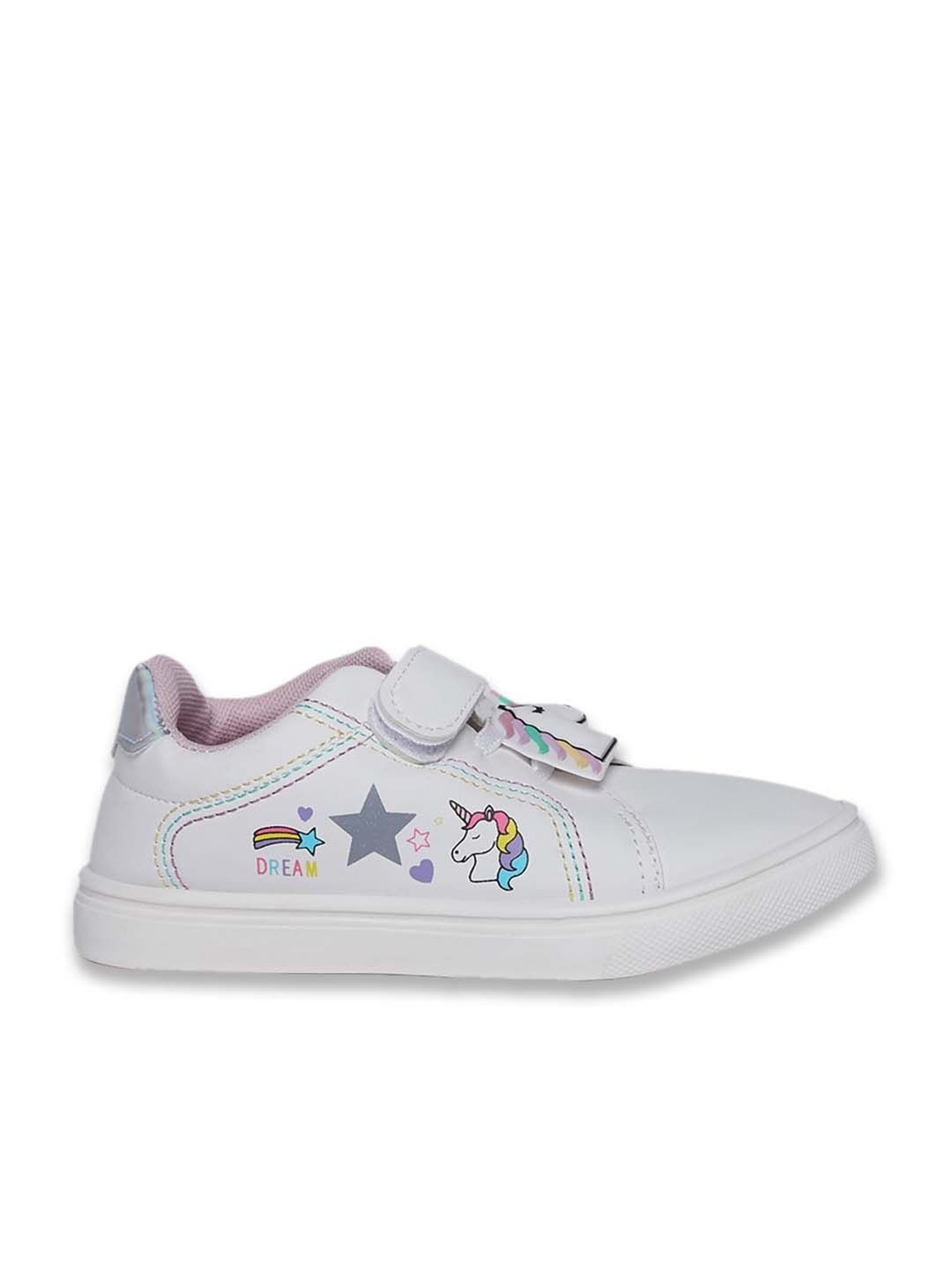 Pantaloons Junior White Casual Sneakers