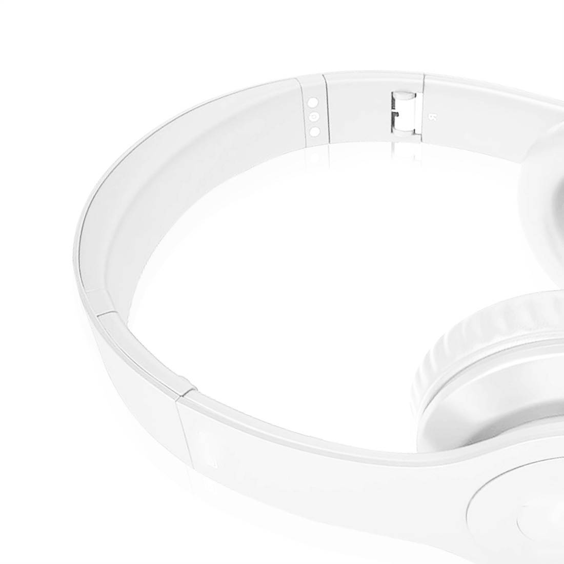 Beats by Dr. Dre Solo, Solo HD On-Ear Headphones Replacement Headband / Rubber Cushion Pad Repair Parts (White)