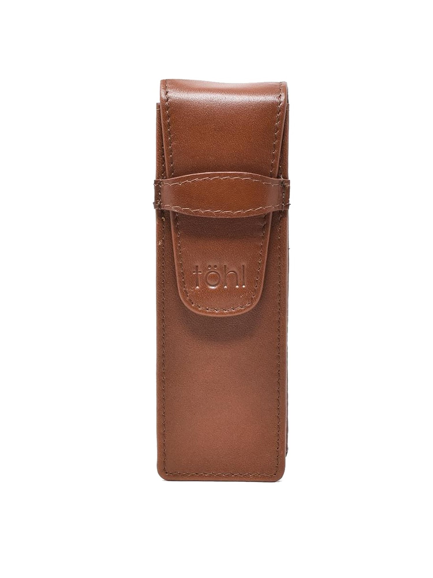 Tohl Kirov Tan Casual Leather Bi-Fold Wallet,Keychain & Pen Holder Set for Men