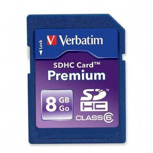 VER96318 - Verbatim Premium 96318 8 GB Secure Digital High Capacity (SDHC)