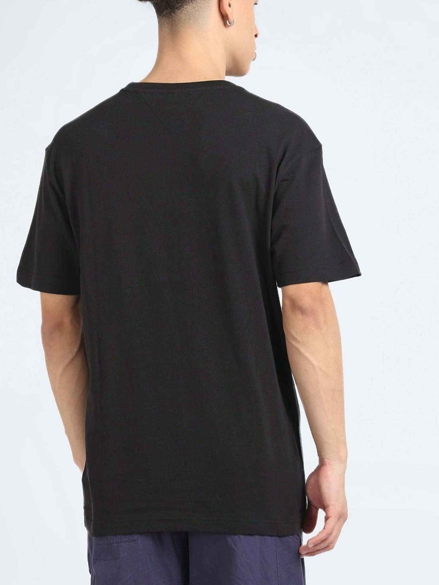 Levi's Pink Cotton Slim Fit Texture Henley T-Shirt