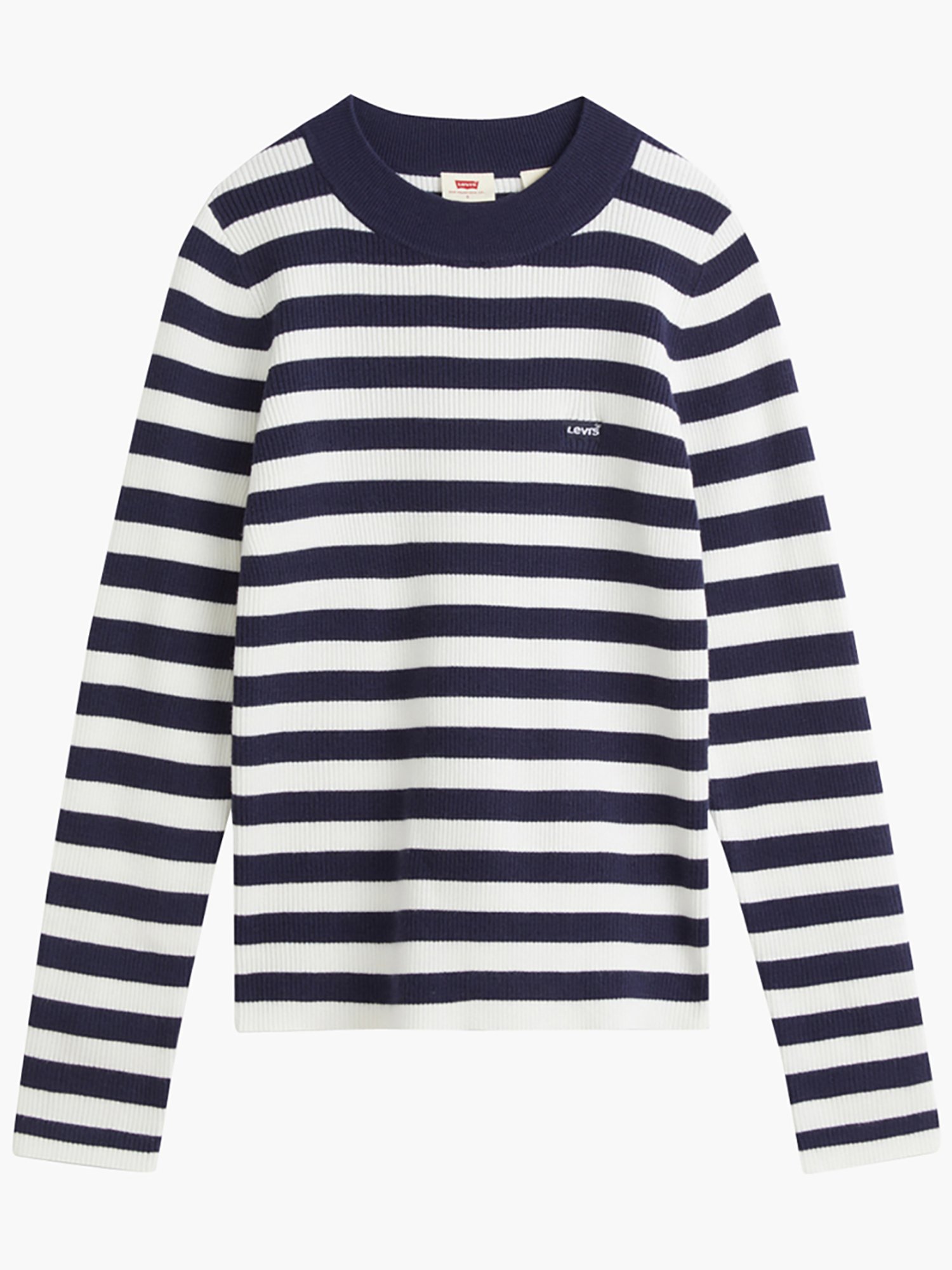 Levi's Blue & White Striped Sweater