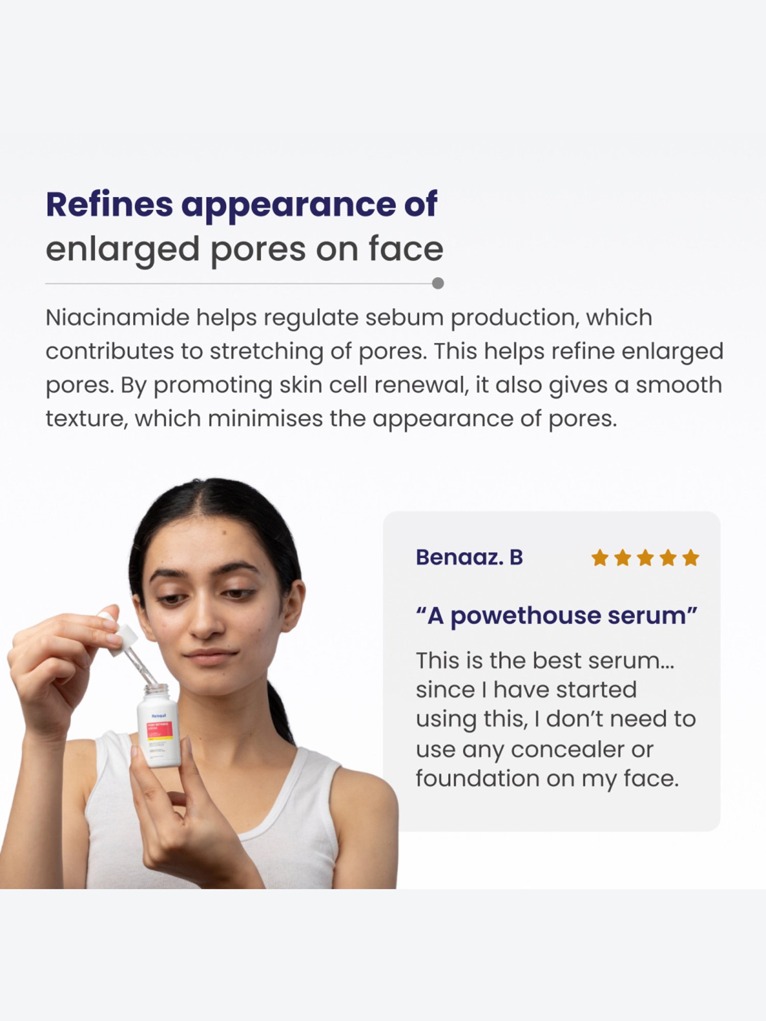 Re'equil Pore Refining 5% Niacinamide Serum - 25 ml