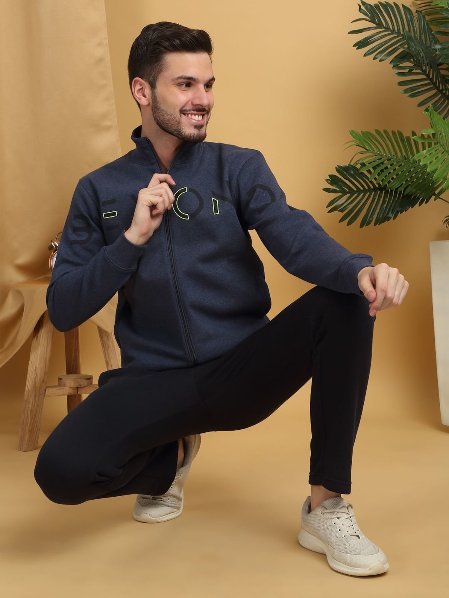 Sweet Dreams Navy & Black Regular Fit Tracksuit