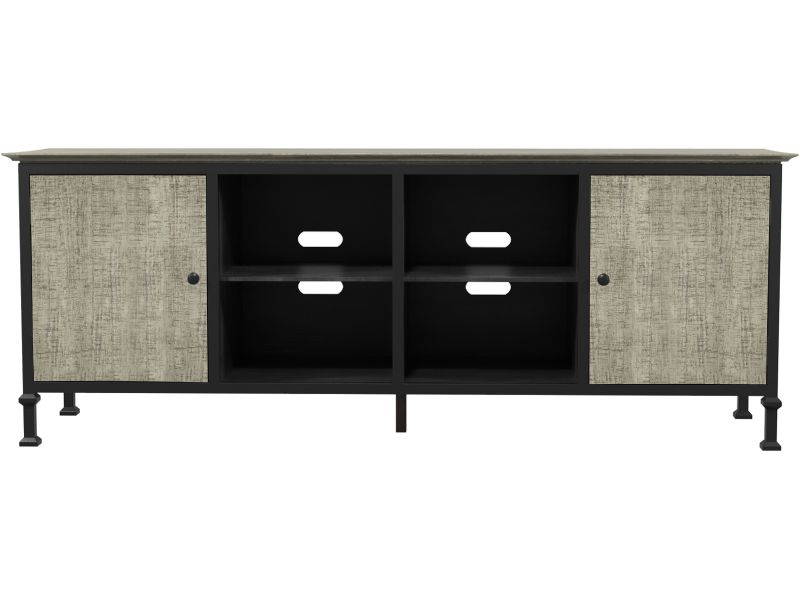 AVF FSL700LUCSW-A 32 - 65" Reflections - Lucerne Curved Pedestal TV Stand