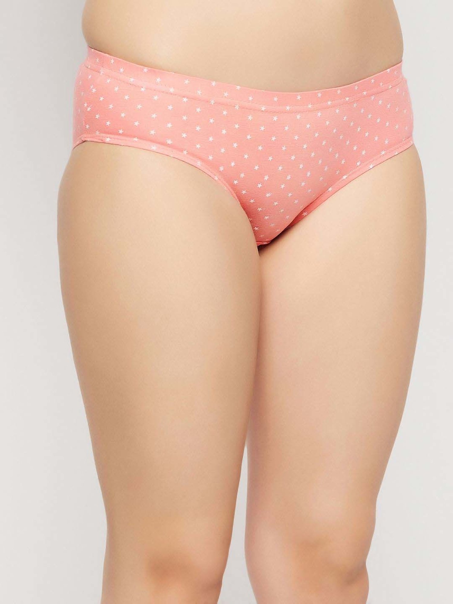 Secrets By ZeroKaata Assorted Cotton Printed Hipster Panties - Pack Of 3