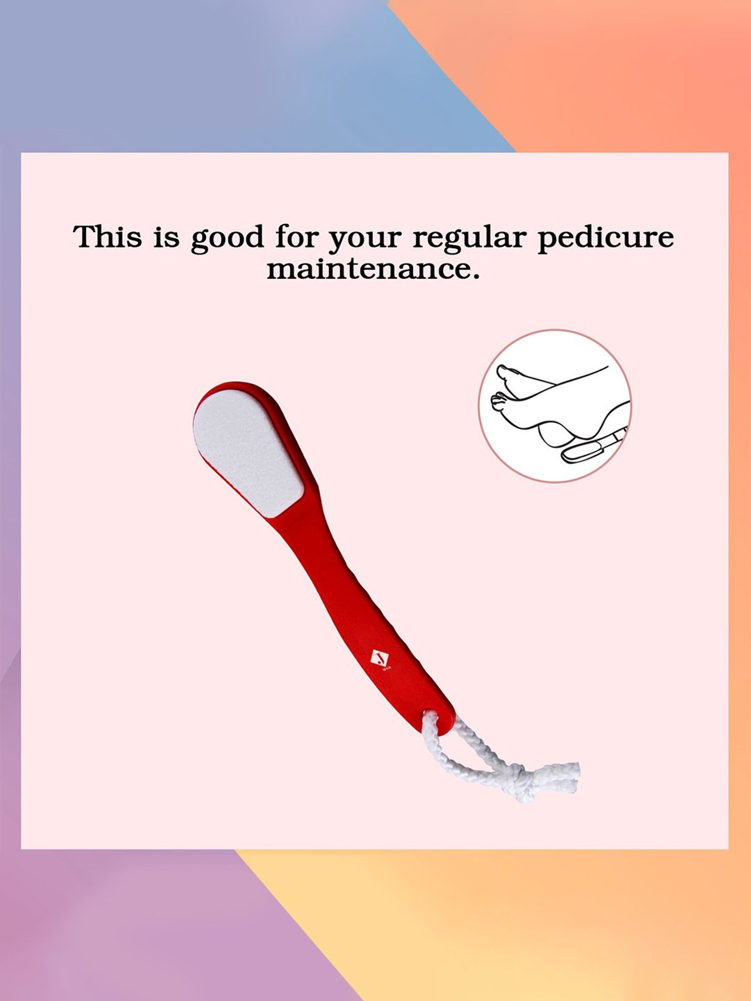 Jaquline USA Ceramic Stone and Pedicure File