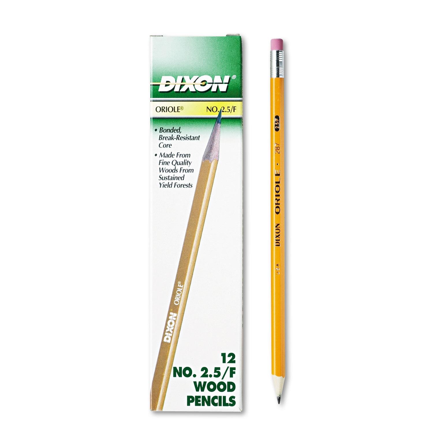 Dixon No. 2.5 Commercial-grade Wood Pencils