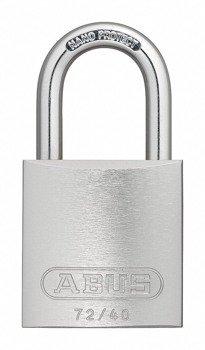 Abus Lockout Padlock,KD,Silver,1-1/2"H  72 /40 KD Silver