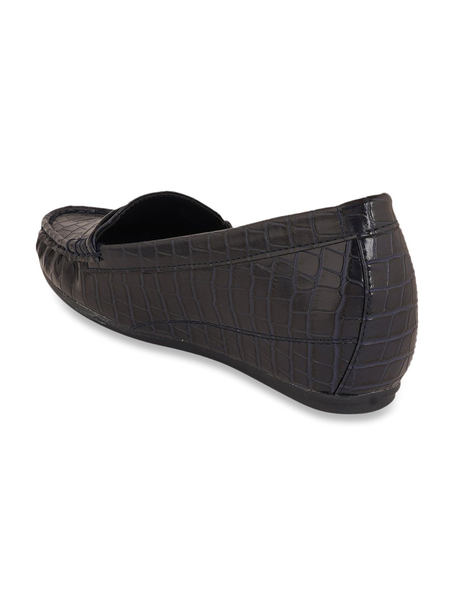 Pelle Albero Women's Black Loafers