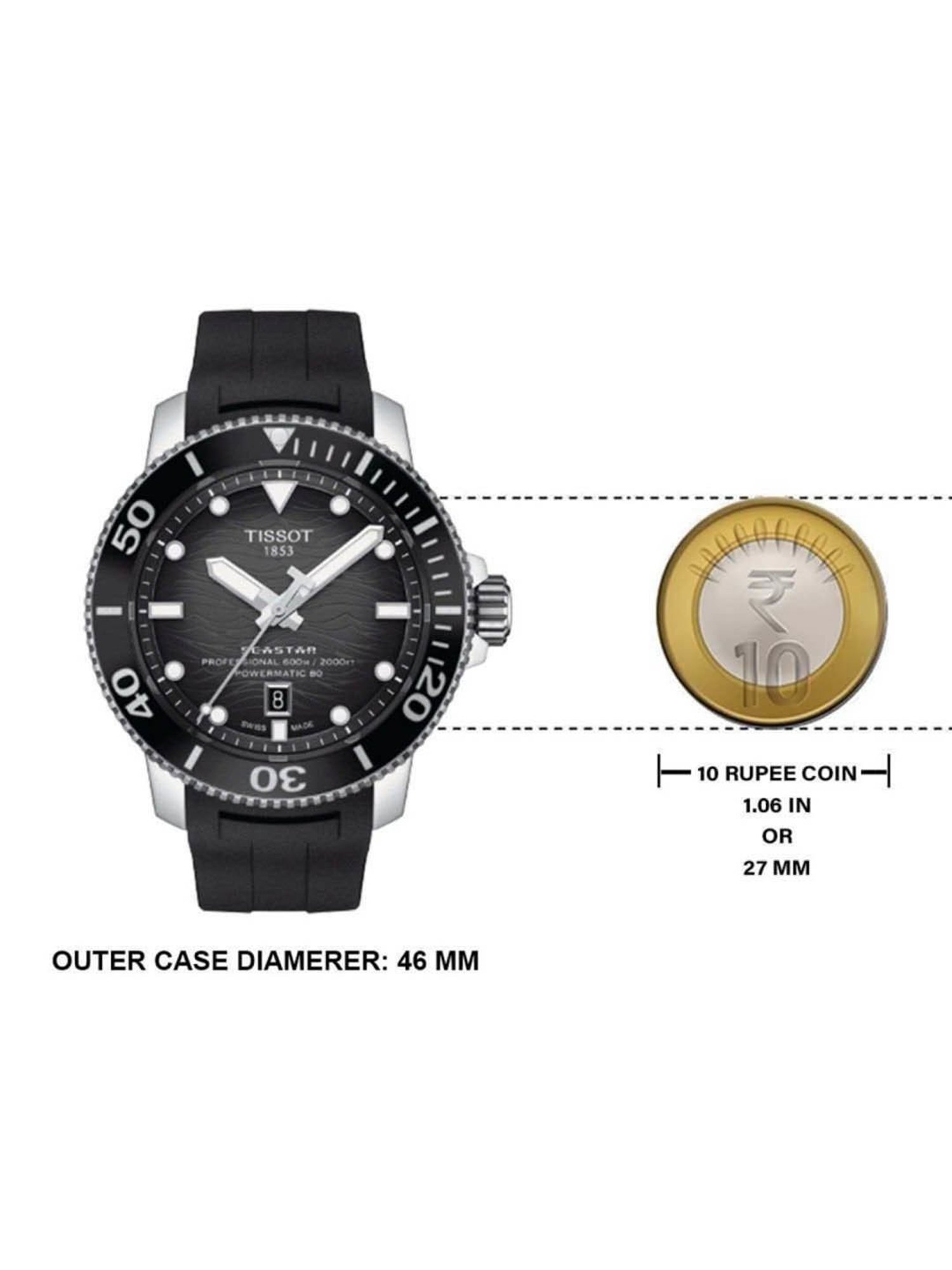 TISSOT POWERMATIC 80.111 T-Sport Automatic watch for Men