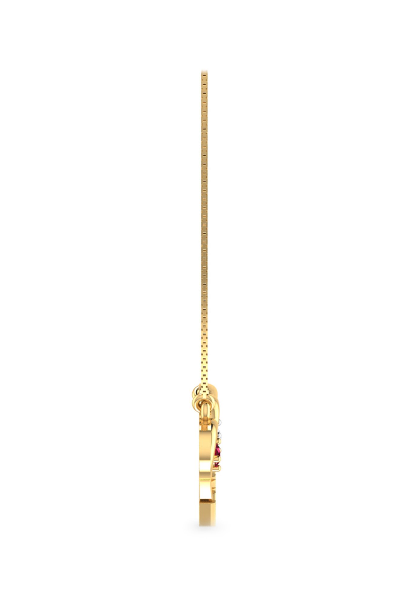 PC Jeweller Liba 22 kt Gold Pendant without Chain
