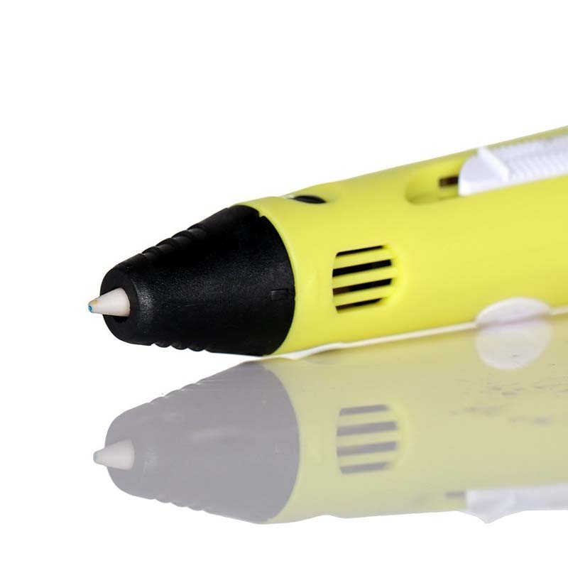 3D Air Printer Printing Pen 2nd Generation with LED LCD Display for 3D Drawing+Arts+Crafts Free ABS filament gifts for children