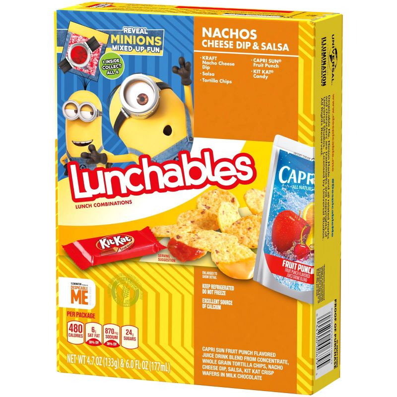 Oscar Mayer Lunchables Nachos with Cheese Dip and Salsa - 4.7oz