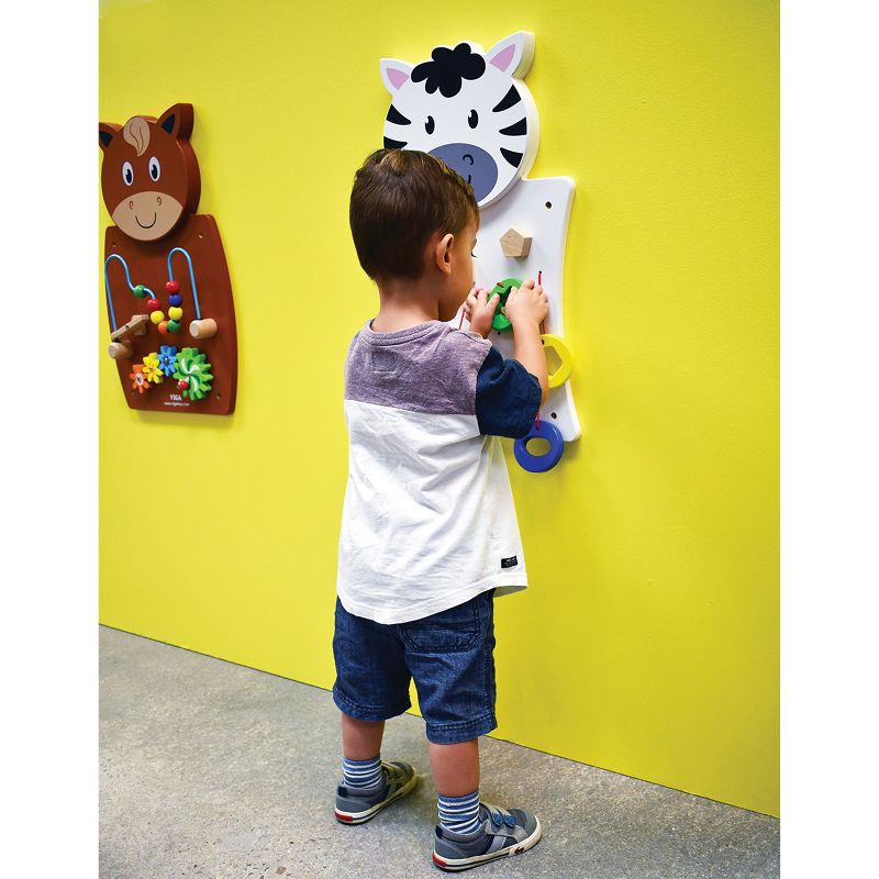 Learning Advantage Zebra Activity Wall Panel