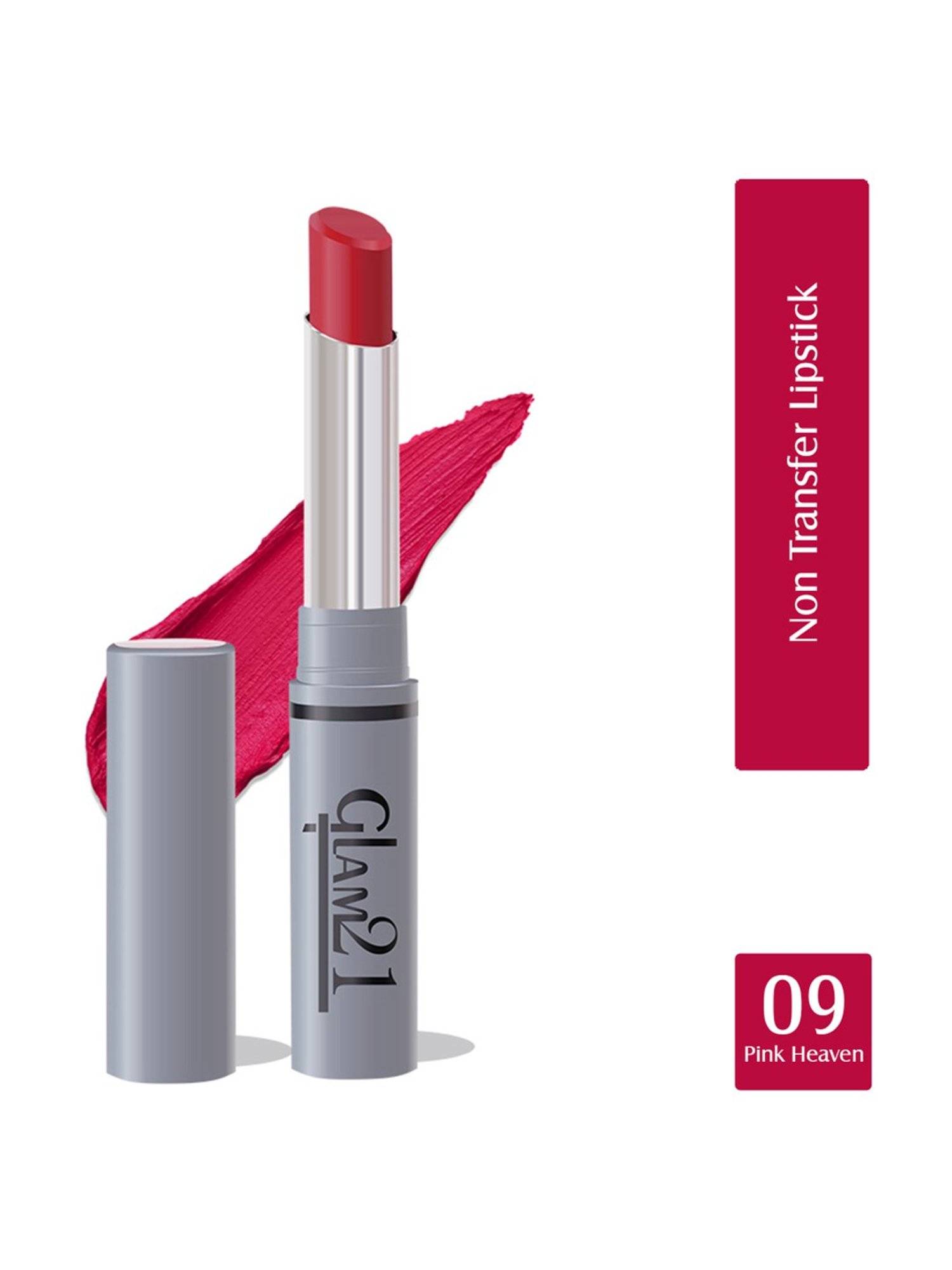 Glam21 Non Transfer Lipstick 09 Pink Heaven - 2.8 gm