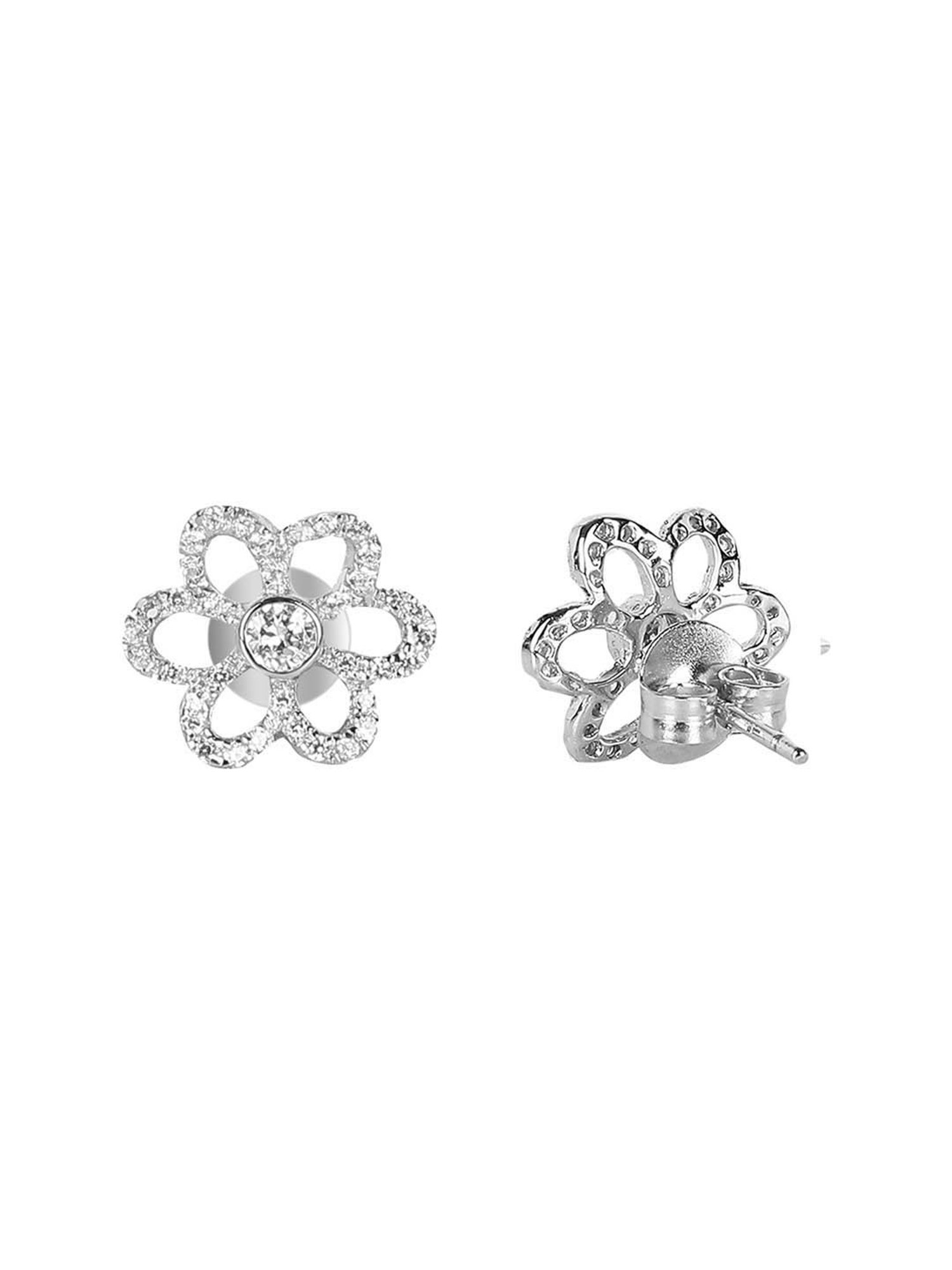 The Real Effect London 800 Silver Earrings for Women
