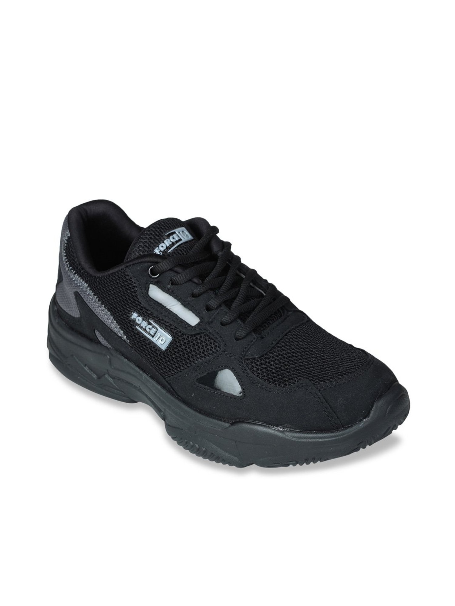 Force 10 by Liberty Men's Black Casual Sneakers