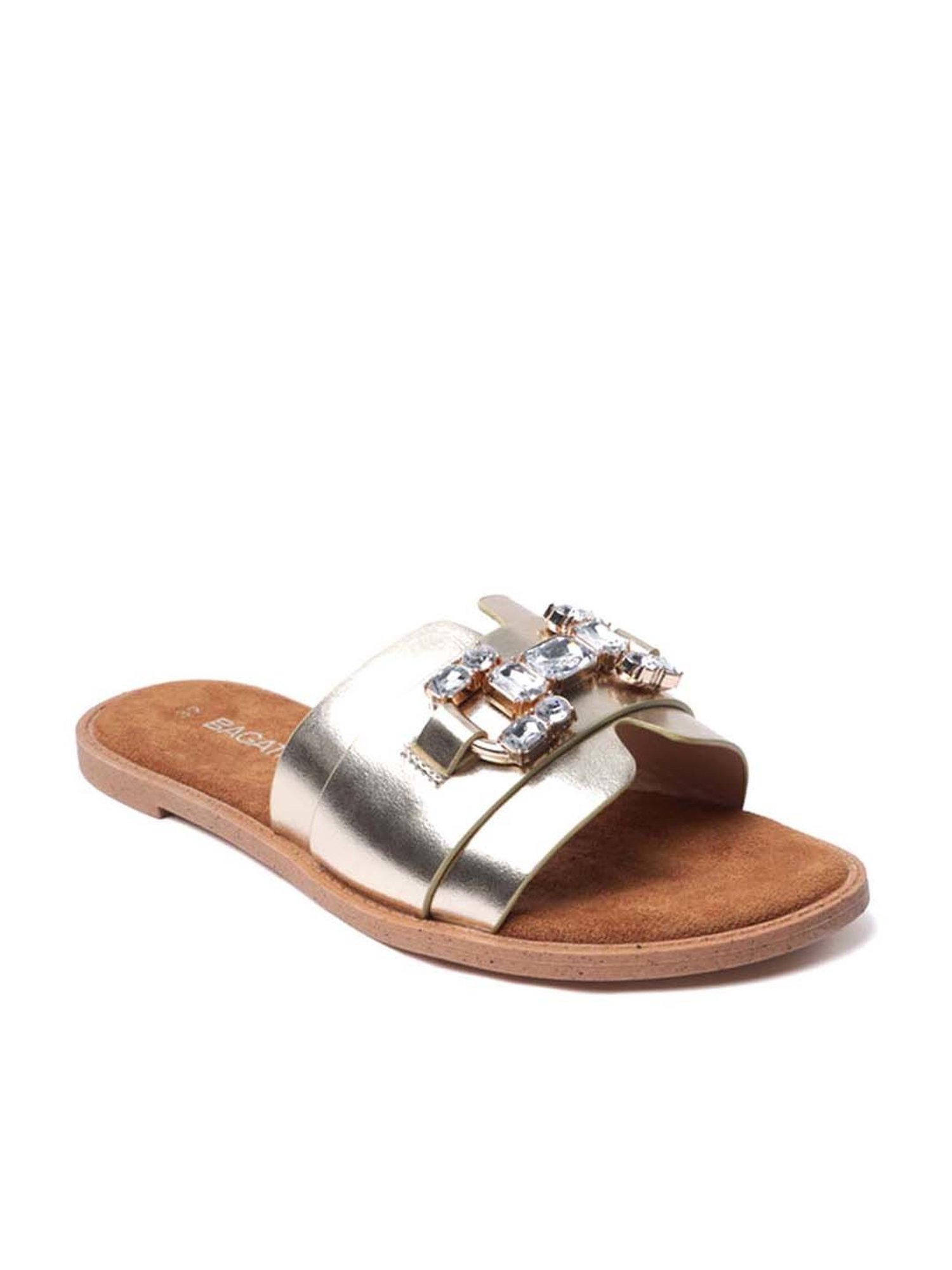 BAGATT Women's Goldeny Golden Casual Sandals