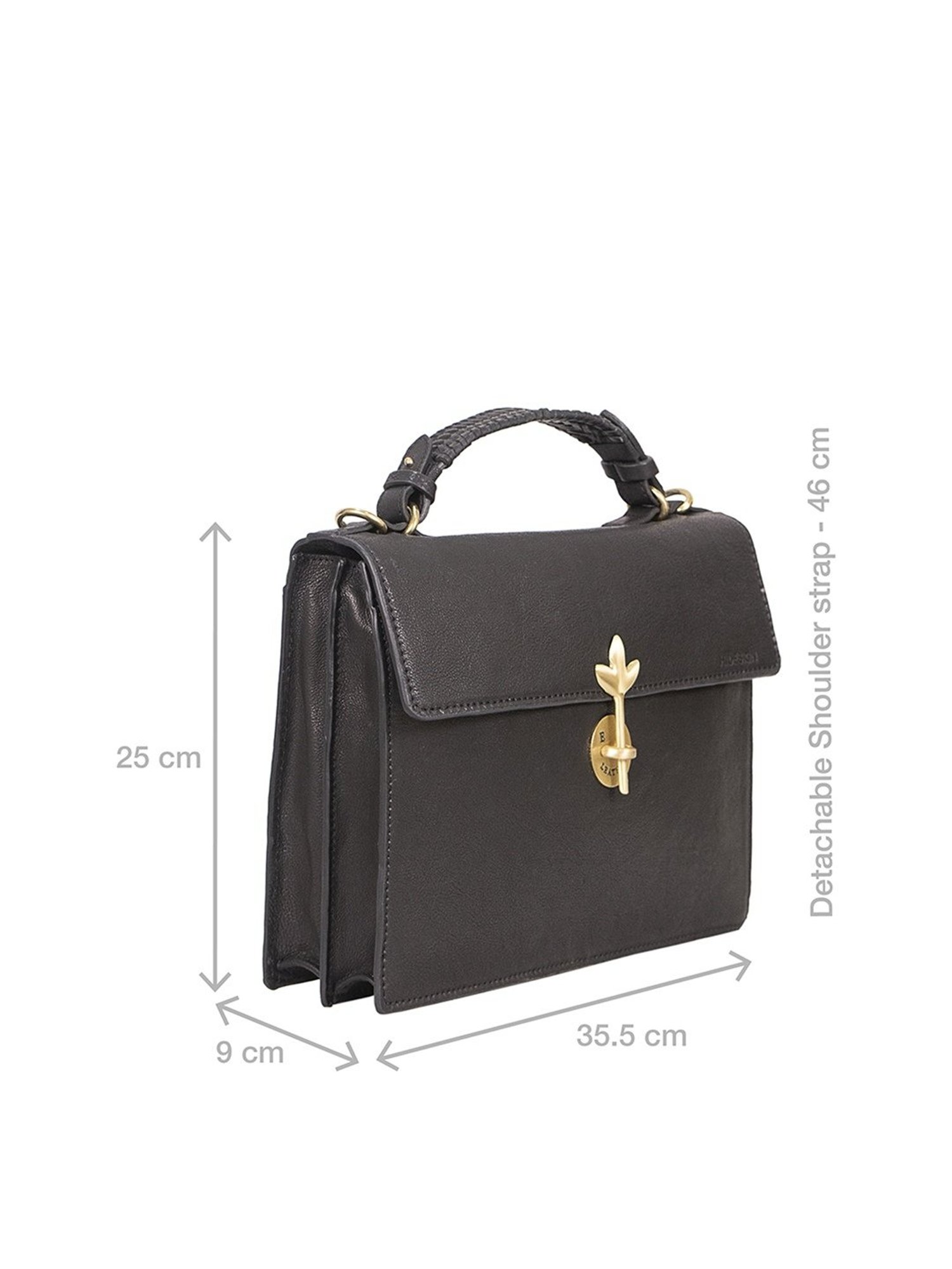 Hidesign EI Preserve 01 Leather Solid Laptop Messenger Bag