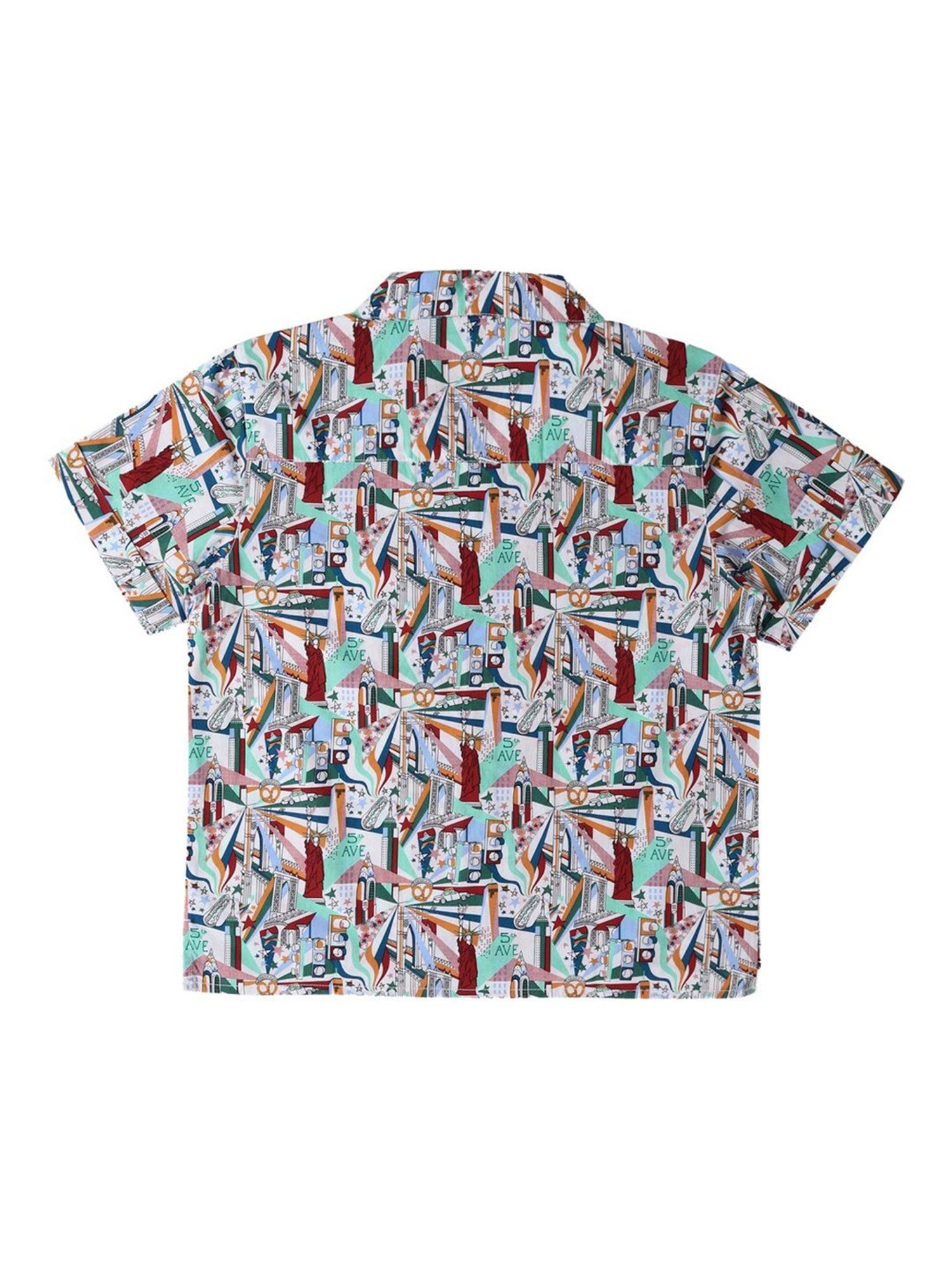Allen Solly Junior Multicolor Printed Shirt