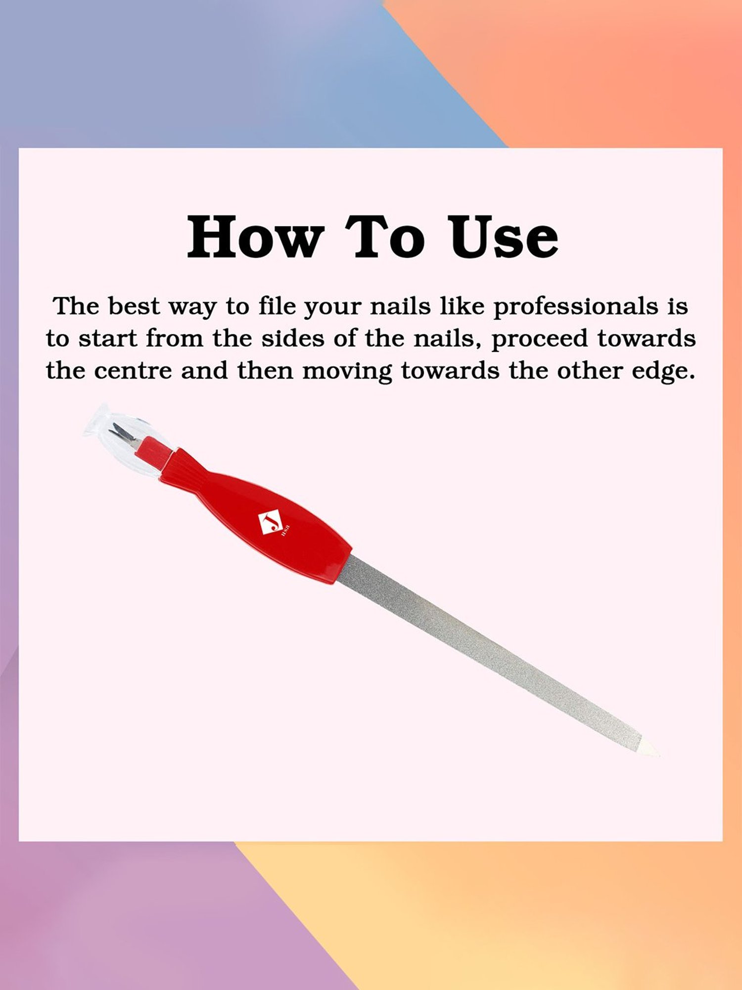 Raaga Professional Pedicure & Manicure 6 Step Single Use Kit Rose - 6 Sachets