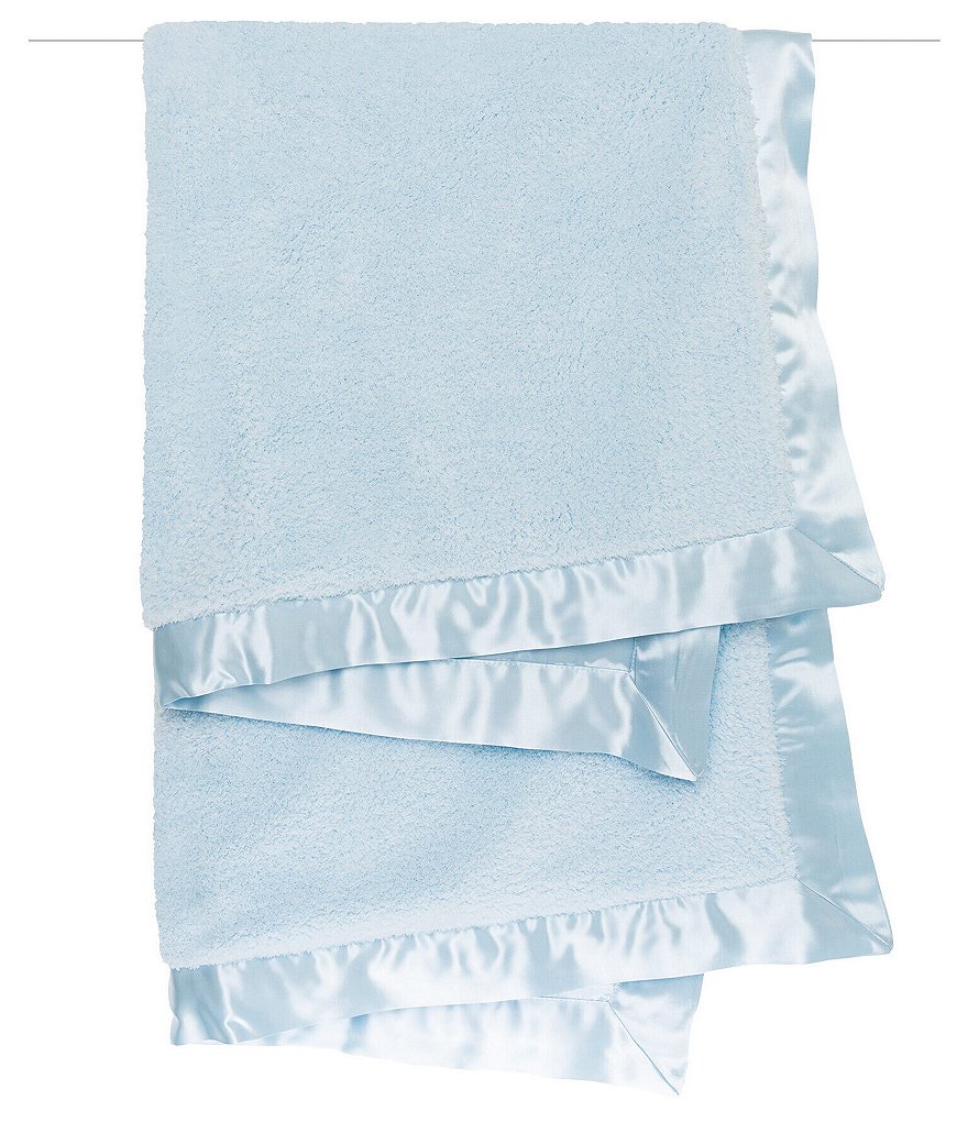 Little Giraffe Baby Chenille Satin Blanket