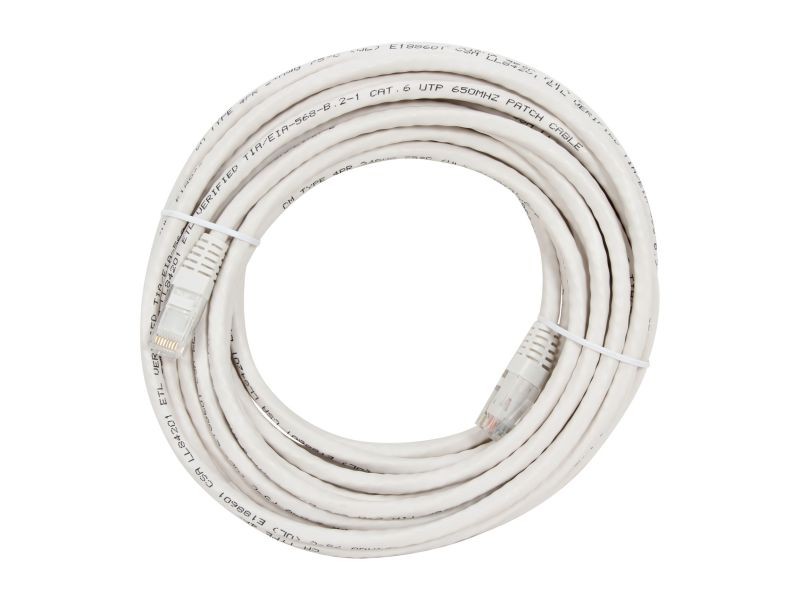 StarTech.com C6PATCH20WH 20 ft. Cat.6 Patch Cable