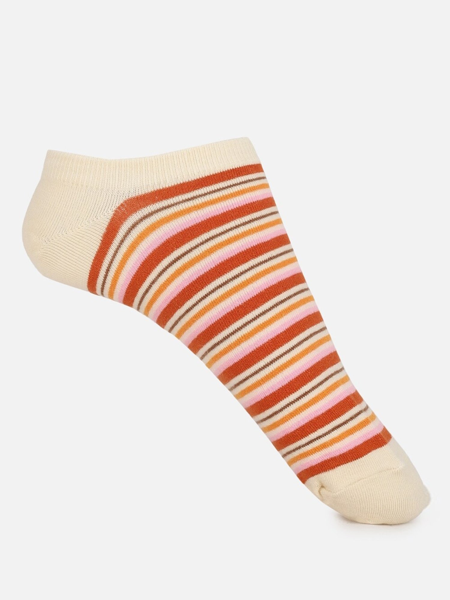 American Eagle Outfitters Beige Ankle Socks - Pack Of 3