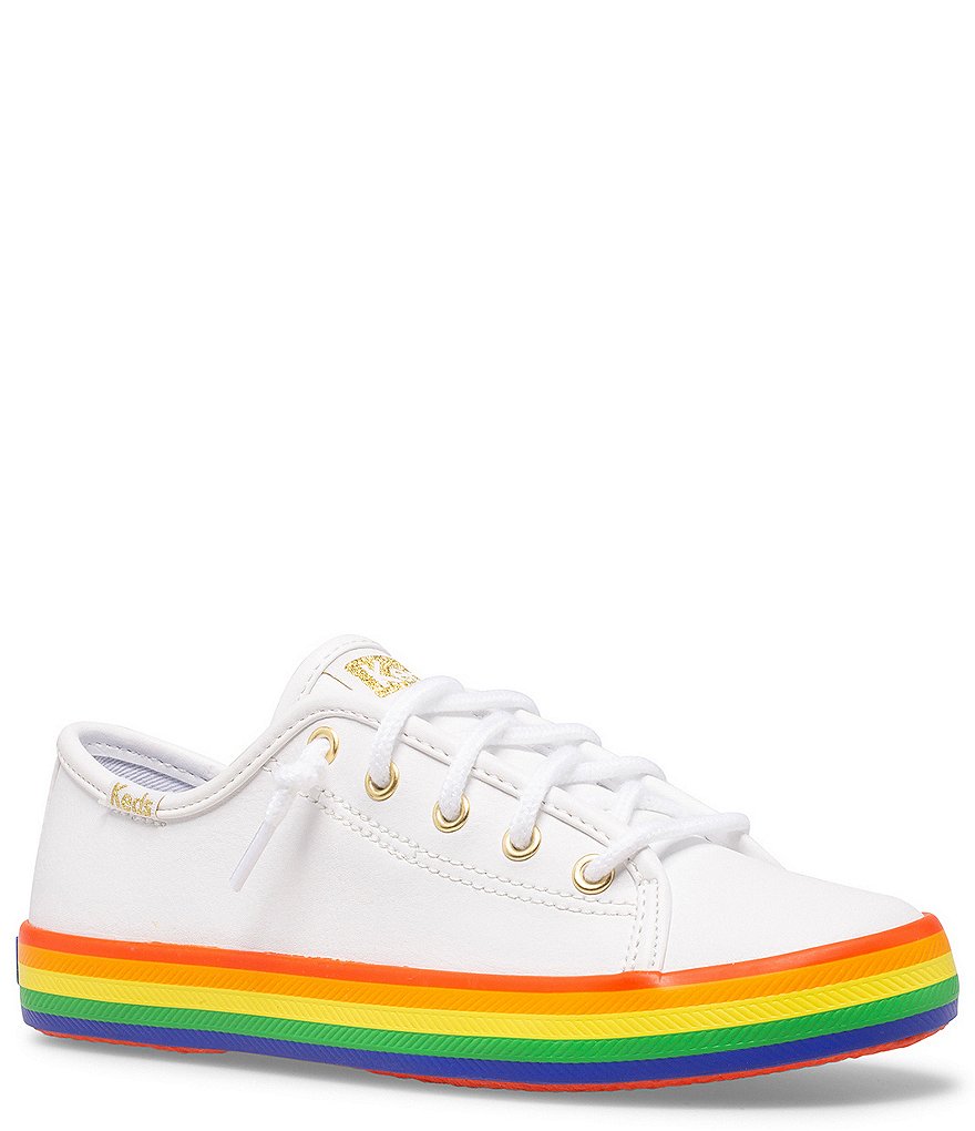 Keds Girls' Kickstart Rainbow Detail Sneakers (Toddler)