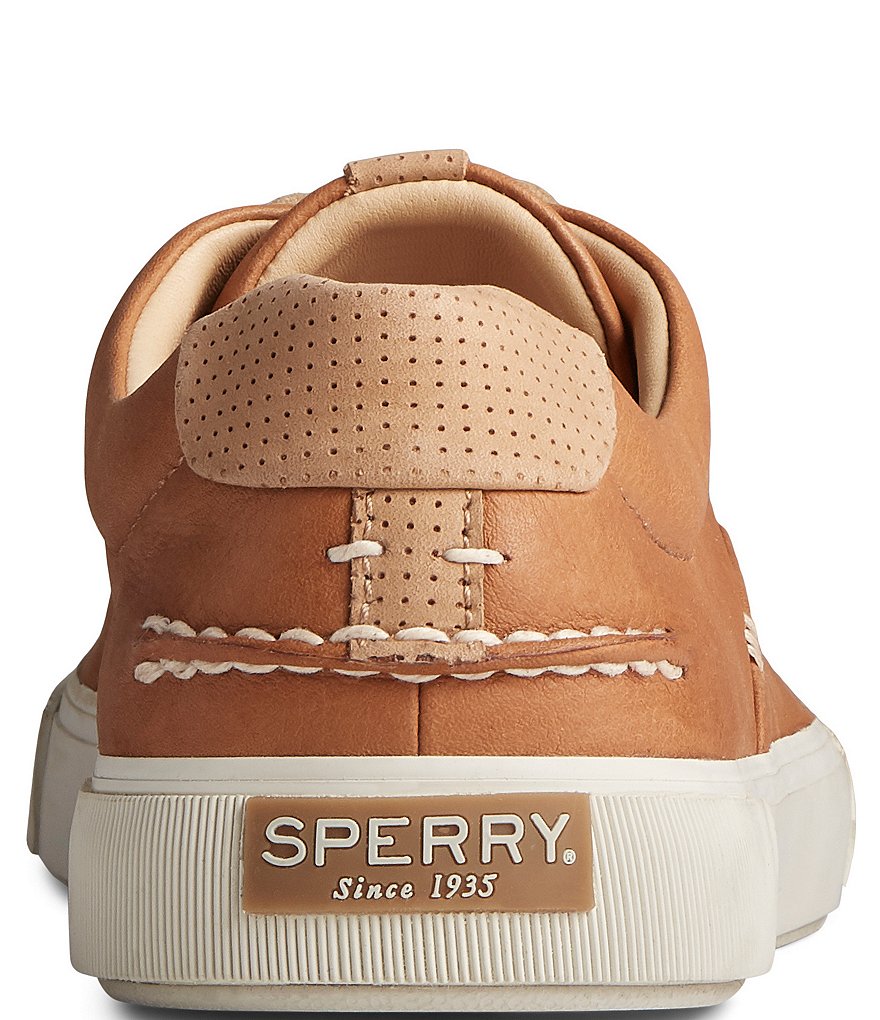 Sperry Men's Gold Striper Plushwave Leather Sneakers