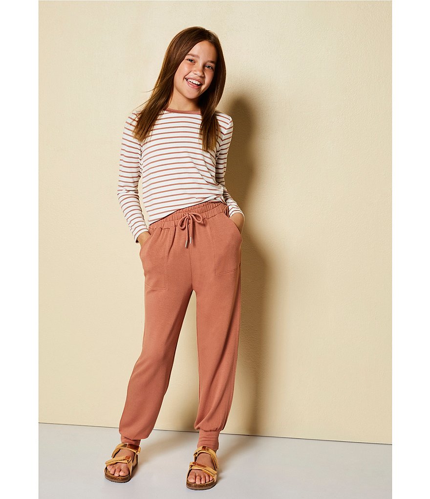 I.N. Girl Big Girls 7-16 Pocketed Woven Jogger Pants