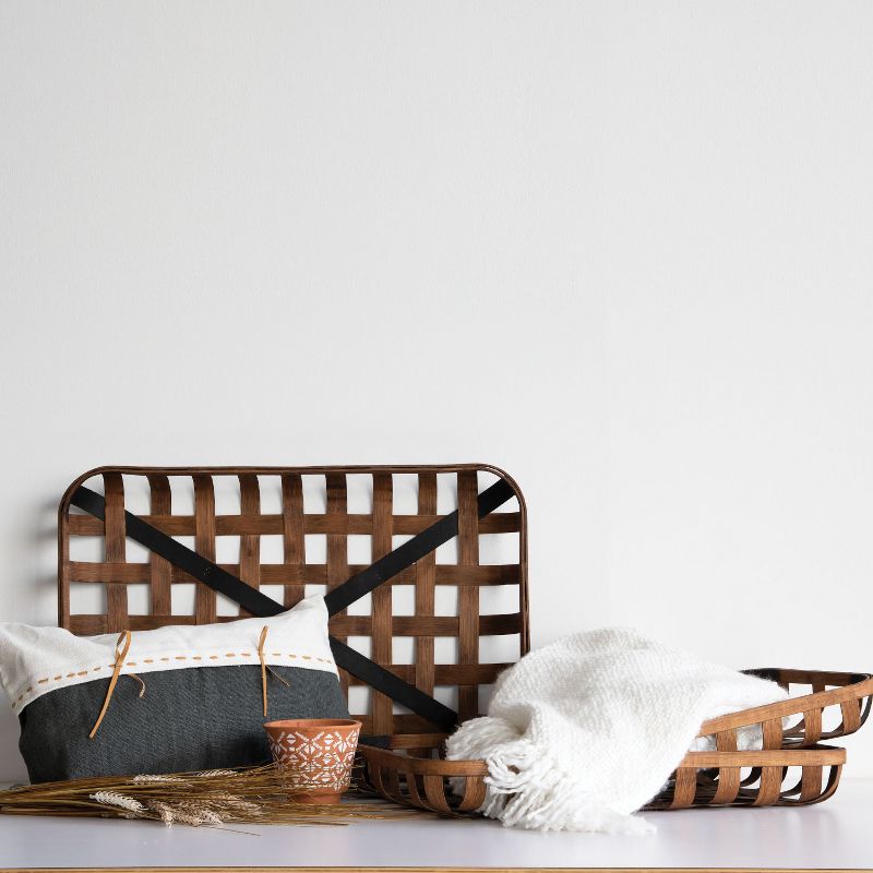 White Hand Woven 50 x 60 inch Acrylic Throw Blanket with Hand Tied Fringe  - Foreside Home & Garden