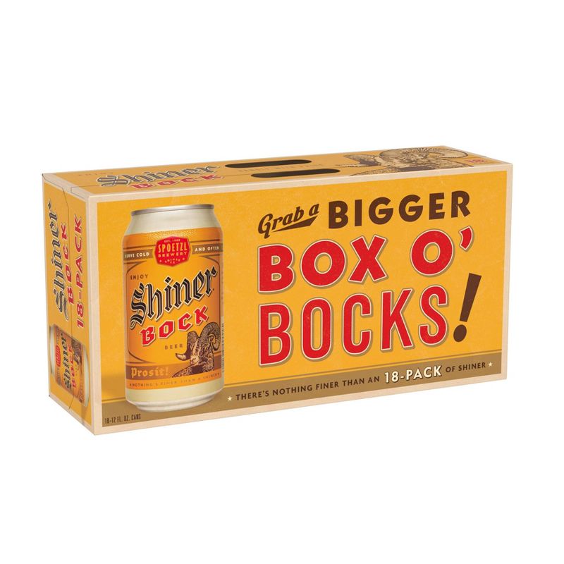 Shiner Bock Beer - 18pk/12 fl oz Cans