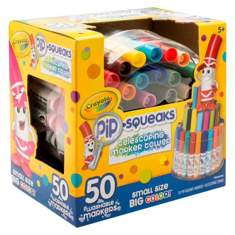 Crayola 50ct Pip Squeaks Marker Set