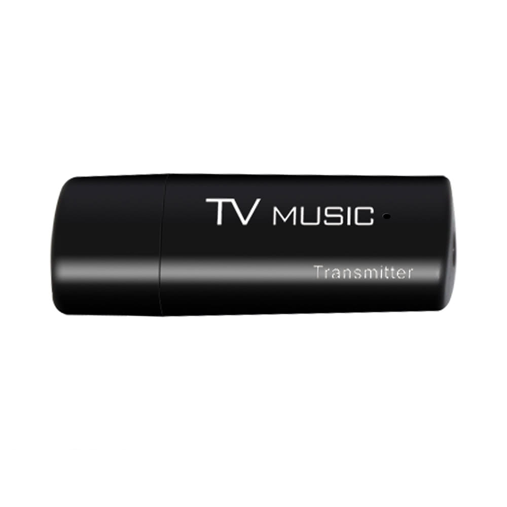 TS-BT35F05 USB Bluetooth Audio Transmitter Wireless Stereo Bluetooth Music Box Dongle Adapter for TV MP3 PC Black