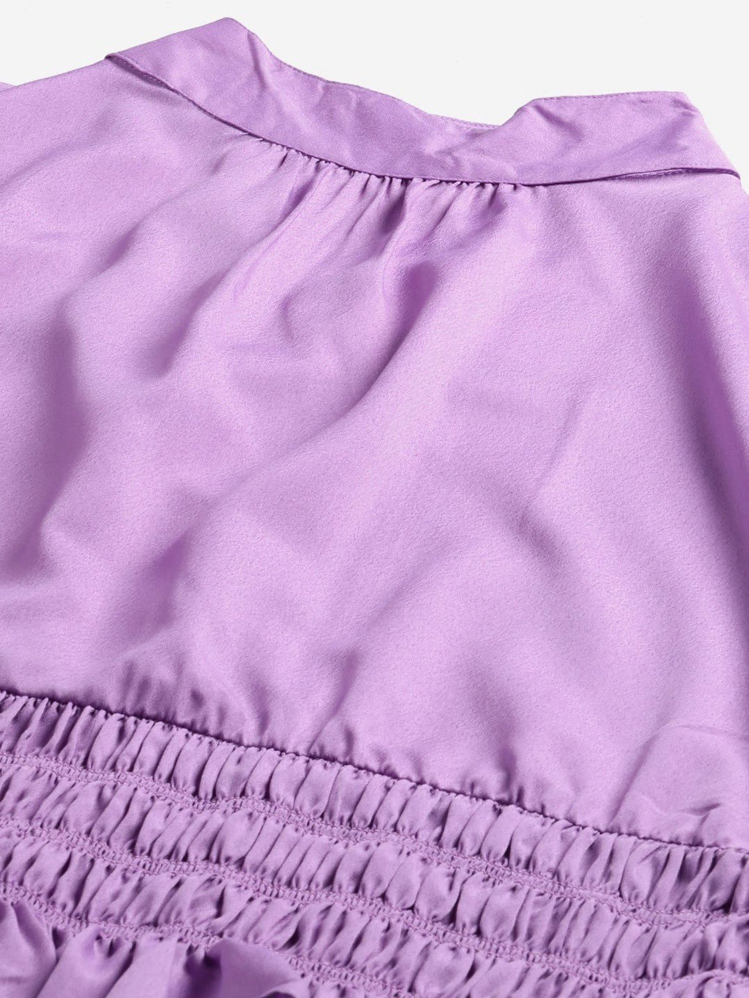 Melon by PlusS Lavender Round Neck Top