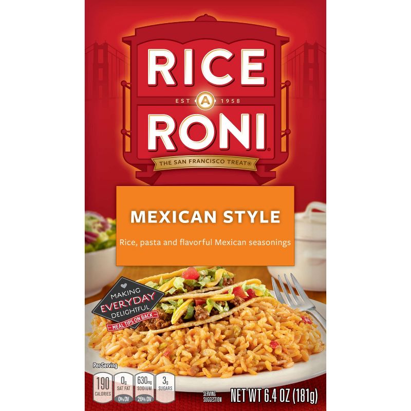 Rice A Roni Mexican Style Rice - 6.4oz