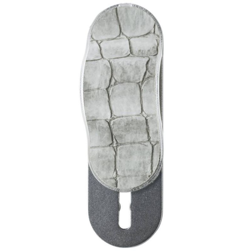Phone Fin Finger Grip Exotic Series Crocodile - Gray