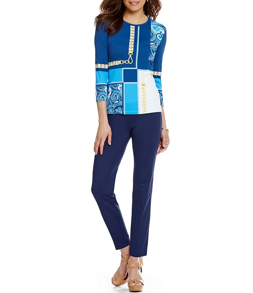 J.McLaughlin Newport Straight Pull-On Pant