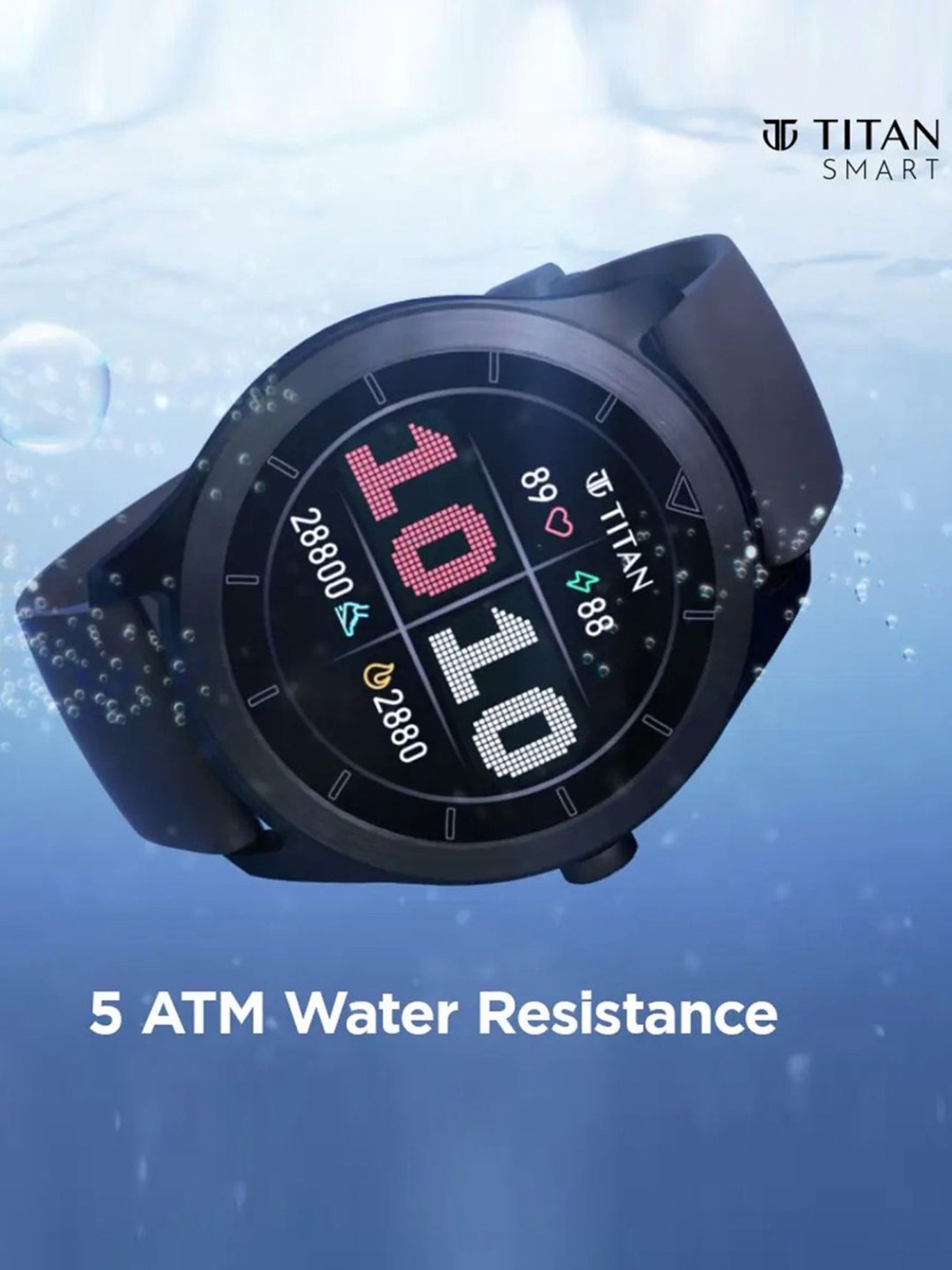 Titan 90137AP02 Smartwatch Watch for Men