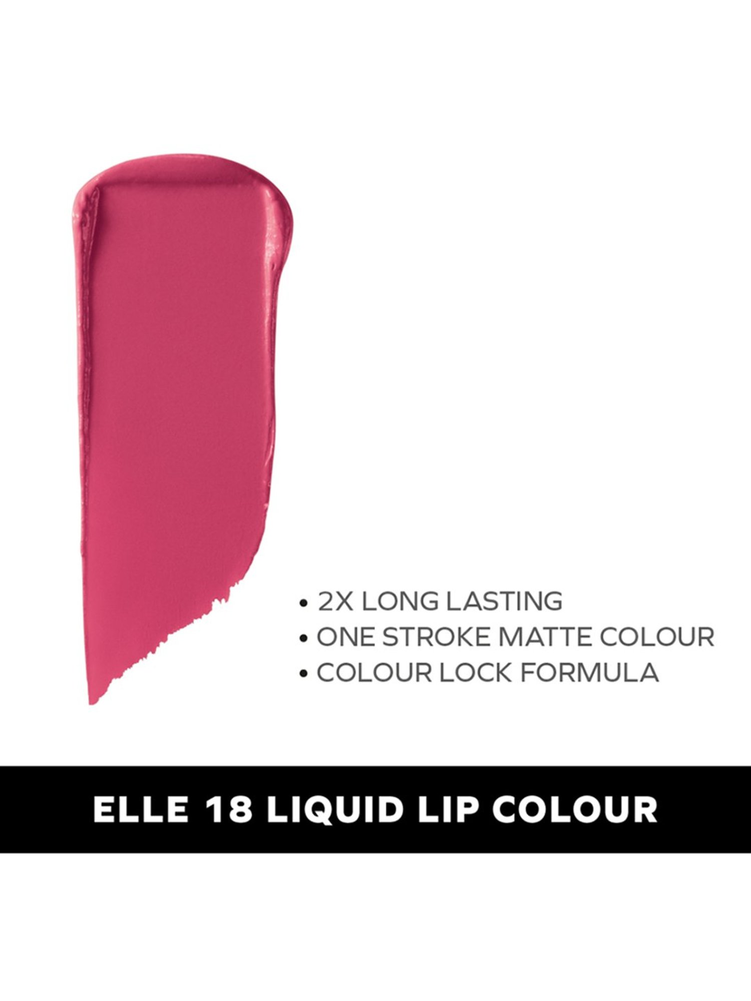 Elle 18 Liquid Lip Colour French Pink - 5.6 ml