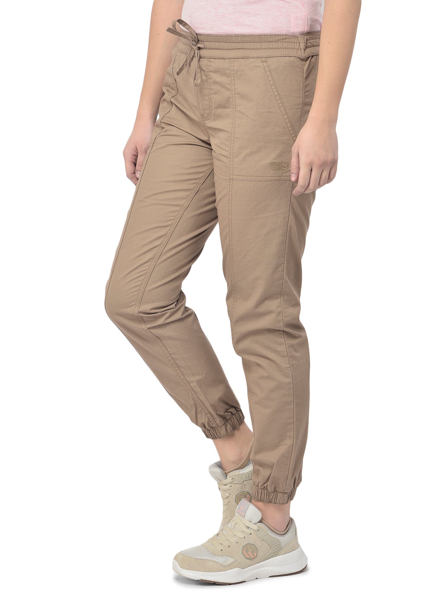 Woodland Brown Regular Fit Joggers