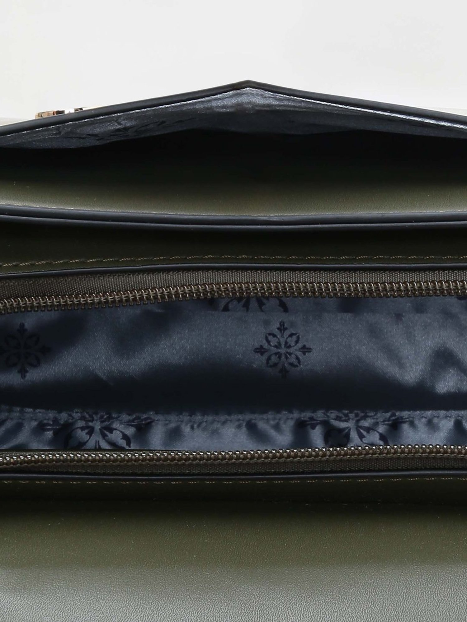 Code by Lifestyle Dark Olive Satchel Handbag