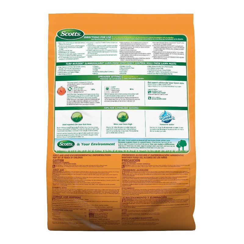 Scotts Turf Builder Triple Action Fertilizer - 50lb