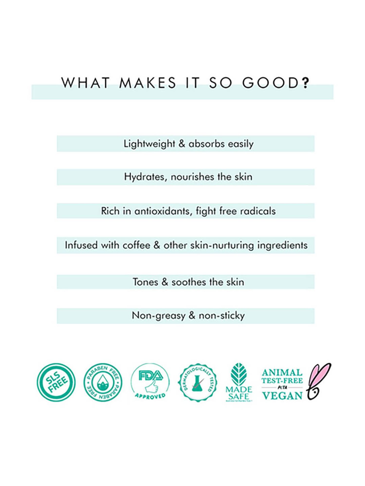 mCaffeine Naked & Raw Coffee Face Serum (Pack of 2)