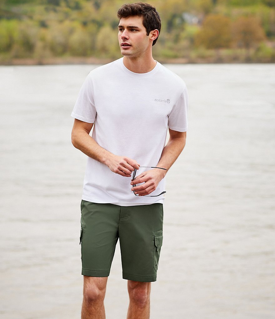 Solaris Short-Sleeve Logo Screen Printed Crew