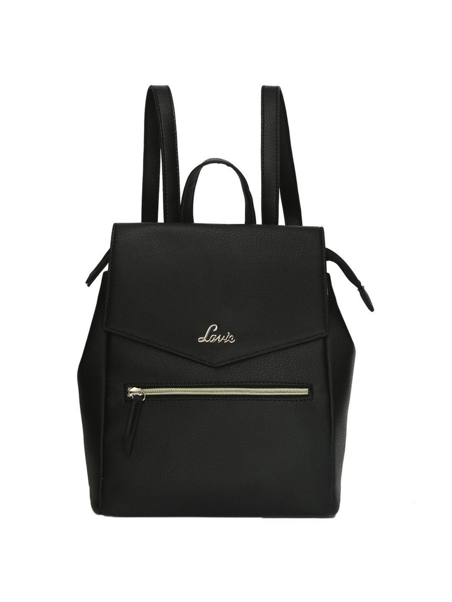 Lavie Black PU Medium Backpack