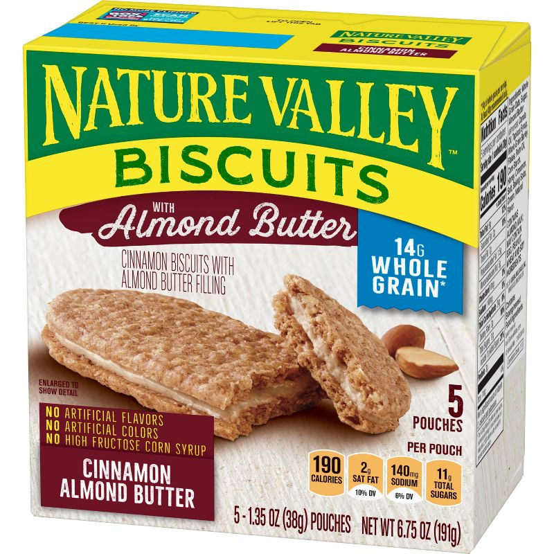 Nature Valley Almond Butter Biscuits - 5ct