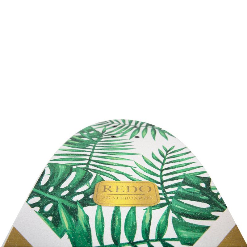 ReDo Skateboard 24" Shorty Green Palm Cruiser Skateboard